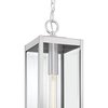 Quoizel Westover 1-Light Stainless Steel Outdoor Hanging Lantern WVR1907SS